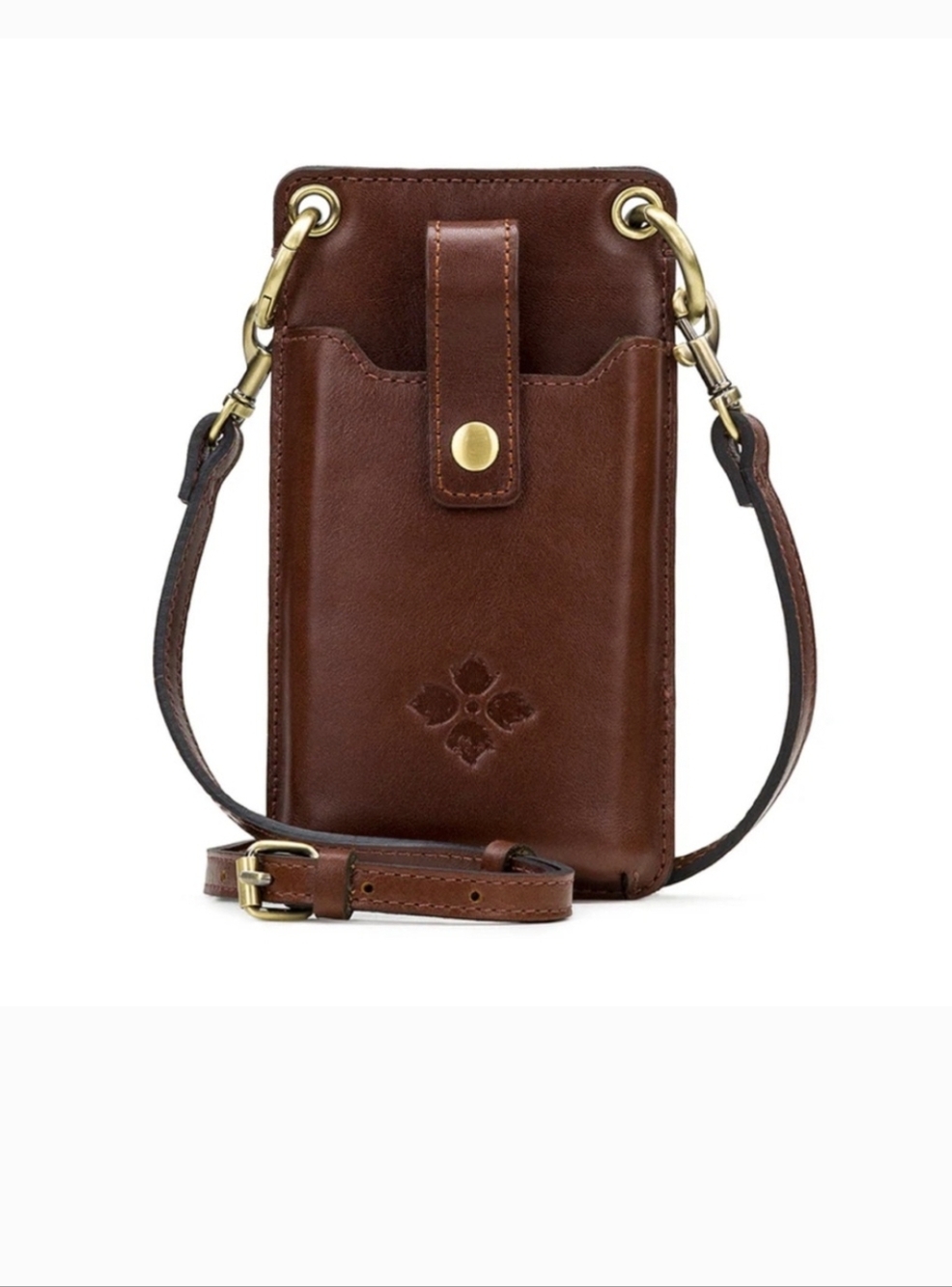 Patricia Nash Farleigh Crossbody Phonecase - British Tan